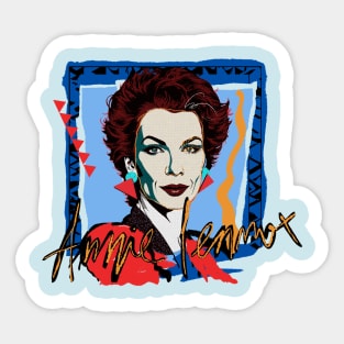 EURYTHMICS 80S ANNIE RETRO STYLE Sticker